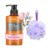 KUNDAL Nature Honey & Macadamia Body Wash + Shower Ball Bundle