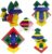 KUTOI Pyramid Stacking Toy Building Blocks 3D Puzzle Brain Teasers for Kids and Adults-Creative Preschool Learning Activities- Toddler Building Toys, Kids Blocks for 3 Year Old Boys & Girls