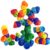 KUTOI Snap n Twist Building Toys – Wocky Blocks – 80 Piece STEM Snap Cubes for Preschool & Elementary School, Tactile Sensory Toys for Boys & Girls, Ages 3+