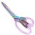 KVSATTI 9.5″ Scissors All Purpose Heavy Duty, Office Desk, purple