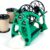 KxTsng 12v Electric Yarn Spinner Winder Spinning Wheel, Spinning Wheel for Wool, with 3 Spools, Adjustable Speed, Forward & Reverse for S/z Twist, for Mini Mill and Studio Green