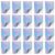 KYZRFLD 20 Sheets/Set Holographics Sticker Paper A 4 Size Vinyls Printable Paper Waterproof Self-Adhesive Film for Craft Project