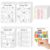 L1rabe Reading Tracker Bookmark Stickers – Back to School 20P Book Review 10P Self Stick Star Chili Heart Rating Stickers, Reading Challenge for Book Lovers Readers Students Bookish Gift for Bookworms