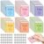 L1rabe TBR Scratch Off Book Stickers – Back to School 70P Colorful TBR Jar Stickers for Student Teacher, Reading Mark Bookish Accessories for Readers Book Lovers Women Girls to Reveal Read List
