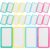 Labels Reusable Removable Nano Glue Tags Dry Erase 20pcs Office
