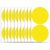 Labels, Watproof, Writable, 10 sheets/20 Stickers Yellow