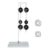 Laboratory Pulley Systems for Physics Education Including Metal Weights and Force Gauge for School Mechanics Learning Pulley Experiment Systems