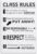 LADESDIRECT Posters Classroom Rules Poster Class Rules Poster for Middle School Classroom Expectations Posters for High Painting Posters And Prints Wall Art Pictures for Living Room Bedroom Decor