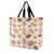 Ladies Sweets Donuts with Chocolate Cakes Colorful Cupcakes Large Shoulder Tote Bag, Everyday Beach Grocery Handbag Sturdy Poly with Dual Tough for Weekend Errands, Utility Carryall