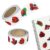 Ladybird Stickers Roll 1000 Pieces – Cartoon Waterproof Decorations Ladybug