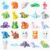 Laehovr 25Pcs 3D Printed Animals, Articulated Fidget Toy, Desk Pet for Students, Pocket Pets for Anxiety Relief, 3D Printed Fidgets Bulk for Classroom Prizes, Birthday Gifts, Easter Basket Essentials