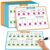 Laffunz 12 Packs Phonemic Awareness Dry Erase Board, Speech Therapy Material Dry Erase Phonics Games Flash Cards, Elkonin Boxes Science of Reading Spelling Manipulatives Classroom Materials Must Have