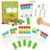 Laffunz 5 Magnetic Ten Frame Set & Math Counters Addition Subtraction Games