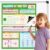 Laffunz Giant Magnetic Number of the Day Chart, Place Value Dry Erase Number Line for Wall Whiteboard, Math Manipulatives Math Games Kindergarten 1st 2nd 3rd 4th Grade Small Group Classroom Must Haves