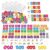 Laffunz Learn Spanish Magnetic Alphabet Letters Tiles for Kids, Upper & Lower Spanish Learning Spelling Games Phonics Manipulatives, Fridge Magnets Toddlers Preschool Kindergarten Classroom Must Haves