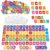 Laffunz Magnetic Letter Tiles Toddler Abc Alphabet Fridge Magnets Alphabet Learning Toys Phonics Manipulatives Spelling Reading Games Phonemic Awareness Sentence Building for Kids Homeschool Classroom