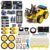 LAFVIN 4WD Multi Robot Car Kit Upgraded V2.0 Robot STEM/Graphical Programming Robot Car Compatible with Arduino IDE with Tutorial