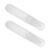 LALAFINA 2pcs Empty Paint Marker Pens 8mm White Flat Tip Plastic Fillable