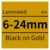 Laminated Adhesive Label Tape 6/9/12/24mm