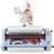 Laminating Machine, A2+ Cold Roll Film, Digital Display, Single and Double-Sided, 4 Rollers, 1 Inch Core, Ideal for Documents, Photos, and Cards