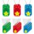 Landical 24 Pcs Student Incentives Metal Star Student Dog Tag with Chains Recognition Tag Necklaces Education Awards Prizes Bulk for School Classroom Reward Teacher Supplies