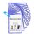Language Learning Cards for Kids, 11x8cm Toddler Learning Card Educational Vocabulary Flash for Kids, Preschoolers Ages 3-8 Early Educational Vocabulary