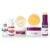 LANKODUDU Calcium Anti-Aging Face Care Set, 5-in-1 Daily Moisturizing Facial Skin Kit, Hydrating Firming Serum Cream Eye Patch Wrinkle Balm, Travel Friendly Skincare Kit