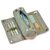 Lanxivi Large Capacity Pencil Case Roll Up Design Multifunctional Pencil Holder Pouch Stationery Pen Bag for Teen Girls and Boys Camping style – Green