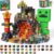 Laoren Magnetic Building Blocks 200PCS, STEM Toys Educational Magnet Cubes, Learning Sensory Toys for Kids Ages 4-12, Birthday Gifts for Boys & Girls