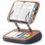 Lap Bean Bag Book Holders for Reading Hands Free, Adjustable Book Stand