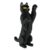 Larcele 1149 Pcs Black Cat-Stand Micro Building Blocks Set JMHM-01
