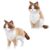 Larcele 2 in 1 Micro Block Ragdoll Cat Building Kit for Ages 8+, KLJM-13