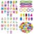 Large Acrylic Letter Beads Kit with Large Hole (Pastel Macaron)