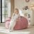 Large Bean Bag Chairs for Adults, Comfy Bean Bag Chair for Bedroom, Pink