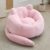 Large Bean Bag for Adults, Faux Fur Reading Sofa Chair，with Kitten-Inspired Design, Fluffy Comfy Chair with Cute Cat Tail Cushion for Bedroom, Living Room, Study, Game,1PC,Pink