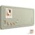Large Bulletin Board, 35 X 17 Inches Felt Cork Board with 40 Pushpins, Foldable Felt Notice Pin Board Photo Display Board with Self-Adhesive Tape for Office Home School (Sage, 35×17 inch)