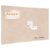 Large Bulletin Board, 36″ x 24″ Foldable Felt Pin Board for Wall, Brown