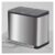 Large Capacity Foot-operated Trash Can Double Three Bin Garbage Sorting Garbage Can Rectangular Trash Can with Lid Brushed Stainless Steel Garbage Container Bin (Silver)