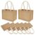 Large Capacity Hessian Bag, Portable Storage Tote, Eco-Friendly Utility