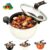 Large Capacity Micro-Pressure Enamel Soup Pot, 8L micro pressure cooker pot,ceramic stock pot, stew pots with lids Low Press Safety Valve, Fast Cooking Cookware，White