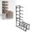 Large Carton Storage Rack, Cardboard Box Stand with Wheels