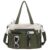 Large Corduroy Tote Bag for Women, 17-Pocket Laptop Work Travel Bag (Green)