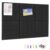 Large Cork Board 36″ x 24″, 6-Pack Felt Bulletin Board, Pin Boards