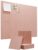 Large Felt Bulletin Board Tiles 48″ x 36″ Cork Board Alternative (Light Pink, Fine-Stripe 12-Pack)