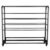Large Floor-to-Ceiling Textile Fabric Display Rack with Adjustable Layers