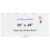 Large Glass Whiteboard, 96 x 48 Inches Magnetic Glass Dry Erase Board for Wall, 8′ x 4′ Brilliance White Board for Office, Home, School