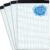 Large Graph Paper Pad, Engineering Graph Paper 11×17, Quadrille Grid Paper & Blueprint Paper, 4×4 Graph Ruled, 30 Sheets/Pad（4 Pad）