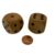 Large Jumbo 30mm Rounded Wood Dice – with Black Numbers