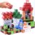 Large Magnetic Cubes 1 Inch, 200 PCS Big Size Magnetic Building Blocks, STEM Montessori Educational Toys for Toddlers 3+, Safe ABS Construction for Boys Girls Classroom Daycare Gift