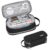 Large Pencil Case for Boys Teens Kids School Pencil Bag with Zipper Black
